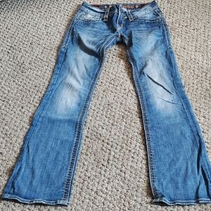 Rock Revival Blue Boot Cut Jeans